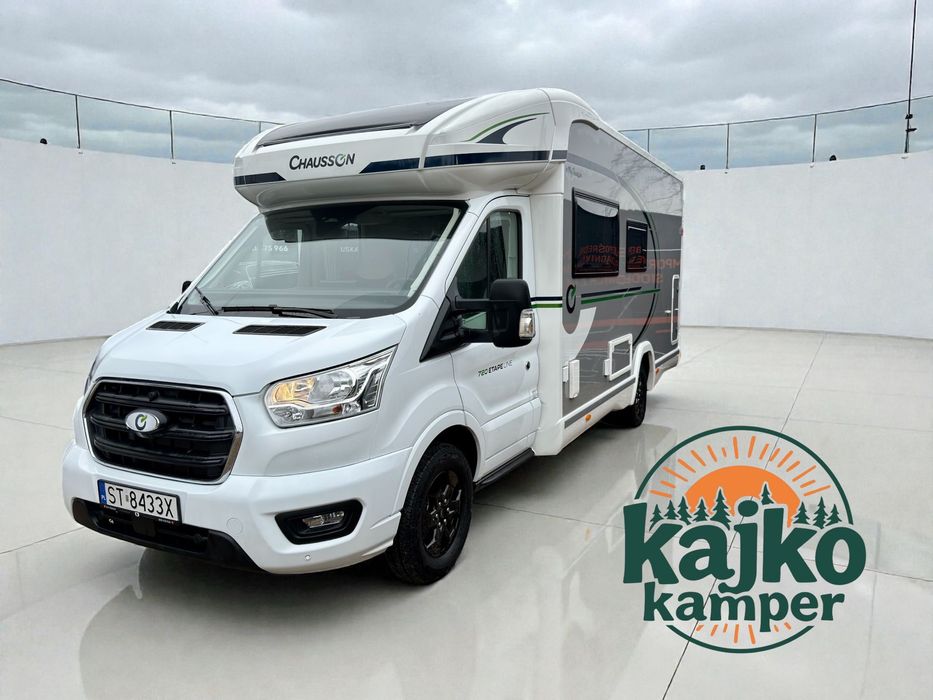 Wynajem Kampera 5 Osobowy ,Wersja Zimowa , 2025r Chausson Etapline 720