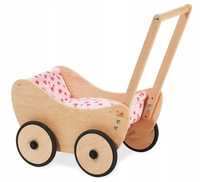 pinolino trixi wózek pchacz drewniany dla lalek