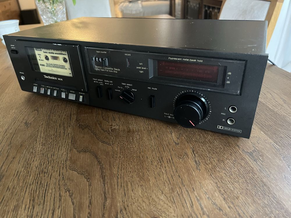 Technics deck M14 magnetofon