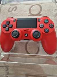 Kontroler PS4 czerwony