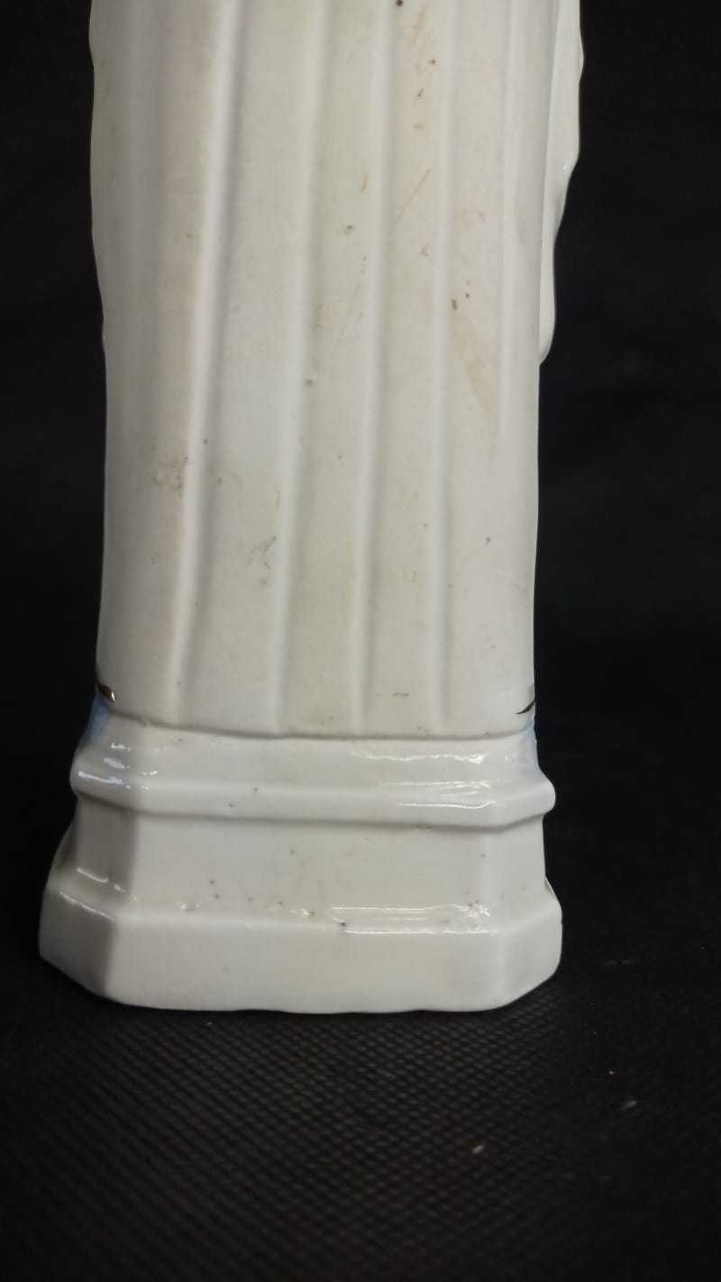 Jezus stara porcelanowa figurka Serca Jezusa