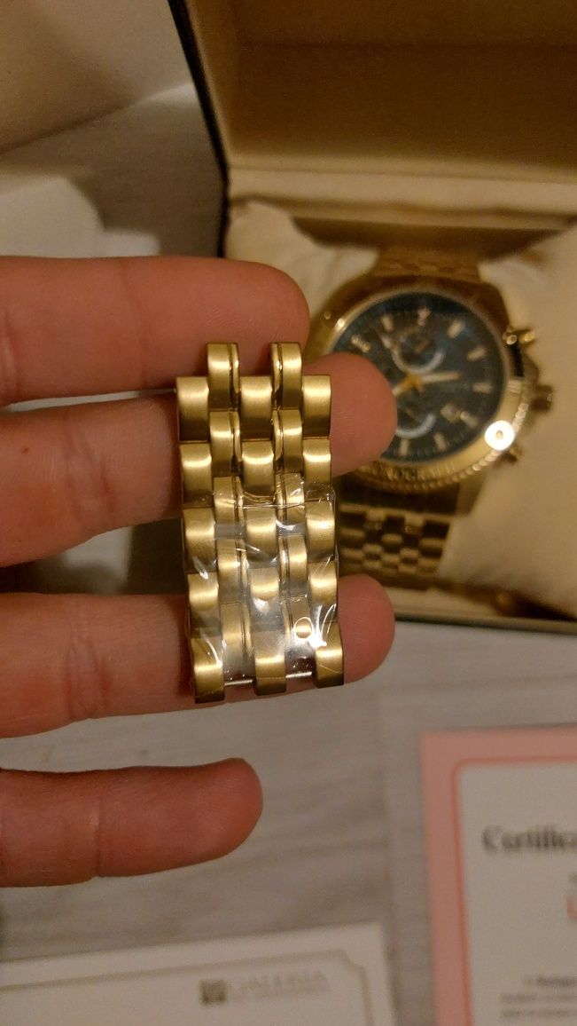 Relógio Legendary da Lanscotte em ouro como novo!