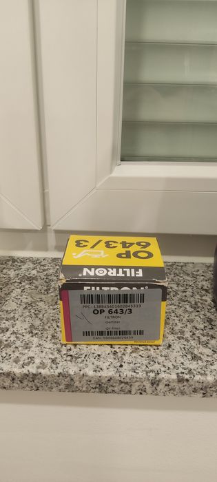 Filtro de óleo FILTRON OP643/3
