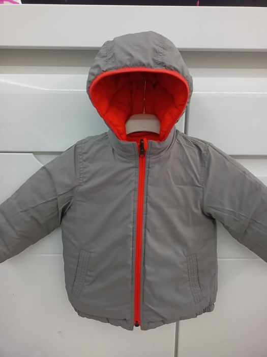 Kurtka zimowa chłopięca rozmiar 98 Gap dwustronna