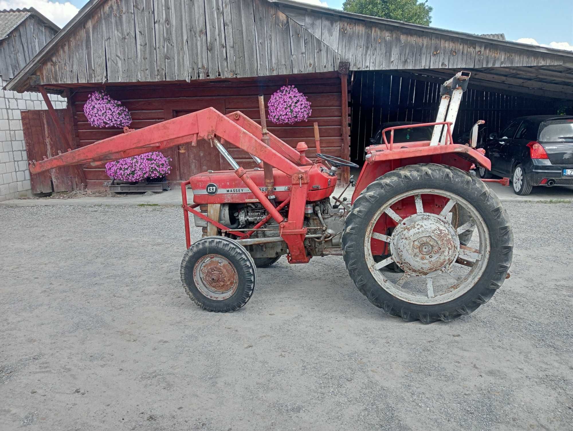 Massey Ferguson Mf 133 3P Dokumenty, Tur, Szufla, Transport