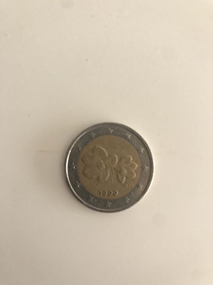 2 euros finlandeses de 1999