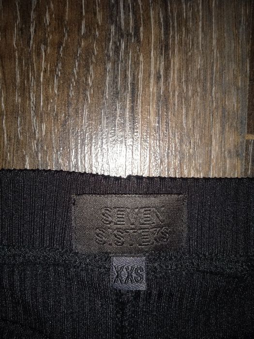 Штани клеш рубчик