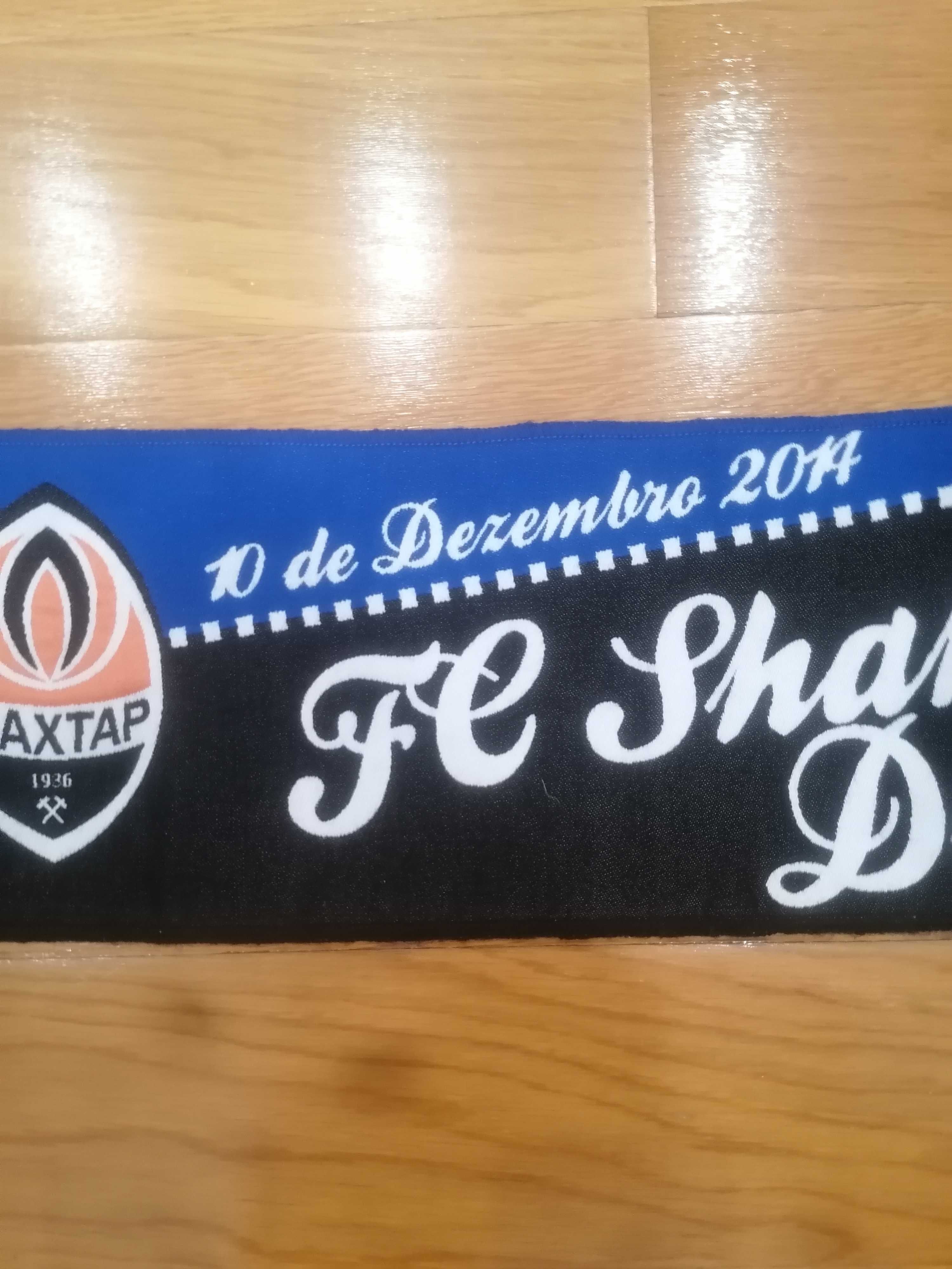 Cachecol de futebol, jogo FCP Shahktar Donetsk - Champuions League Cx6