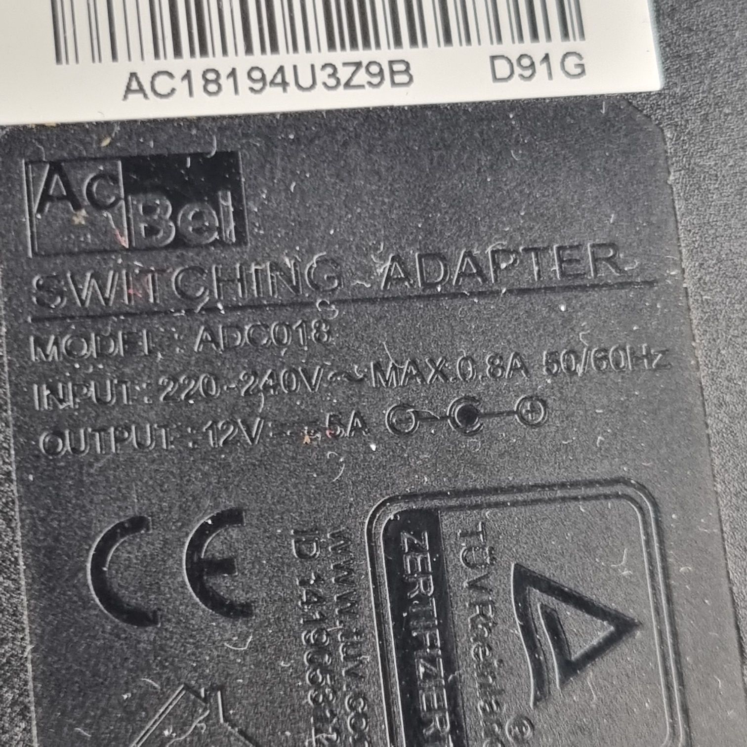 Zasilacz AC Adapter