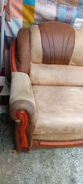 Мягкі мебелі, розкладний диван +1 крісло розкладне