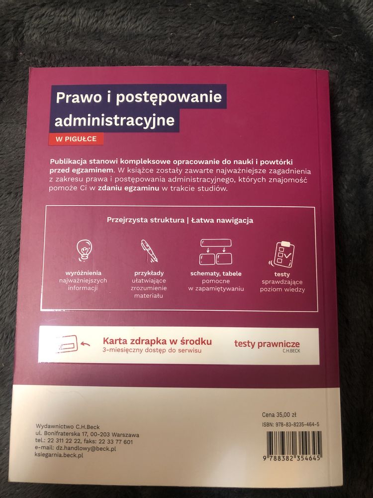 Prawo i postępowanie administracyjne w pigułce