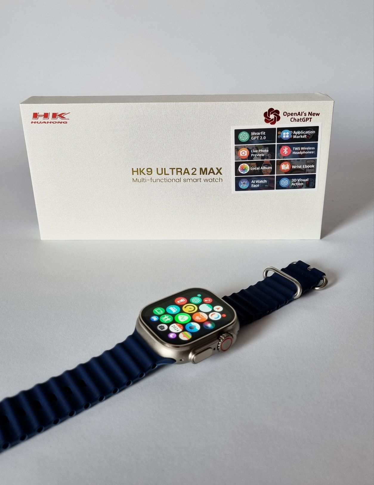 Smartwatch Hk9 Ultra 2 Max nowy TOP MODEL