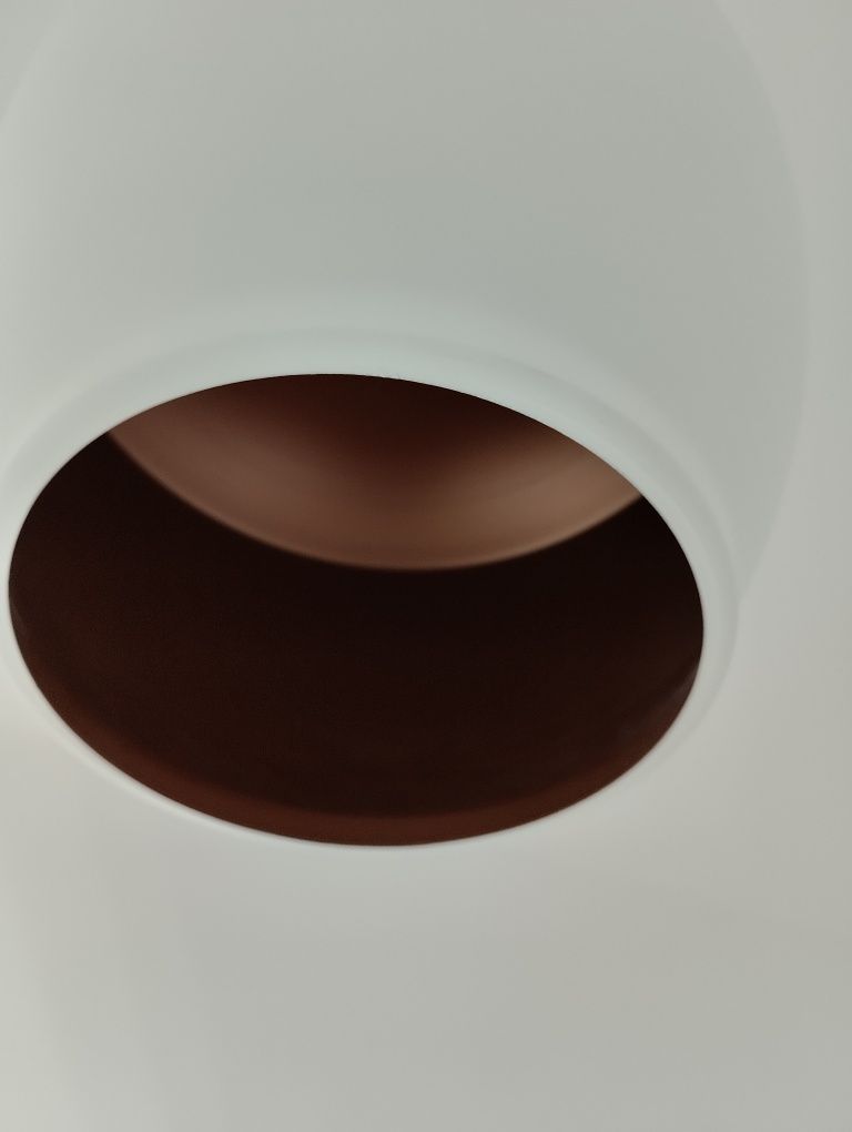 Lampy wiszące Kobi 5 szt białych i 1 czarna