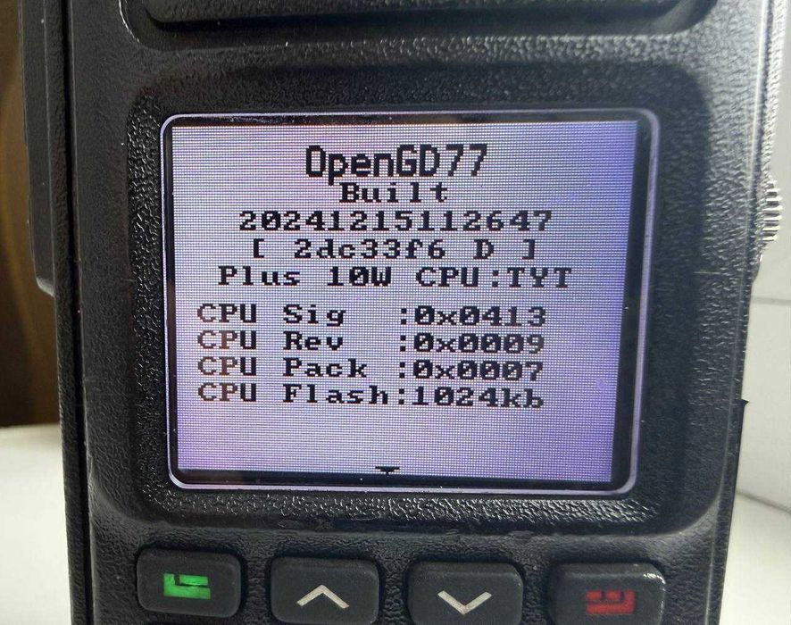 Радіостанція TYT MD-390 Plus, DMR,  тангента, OpenGD77,  10 Вт