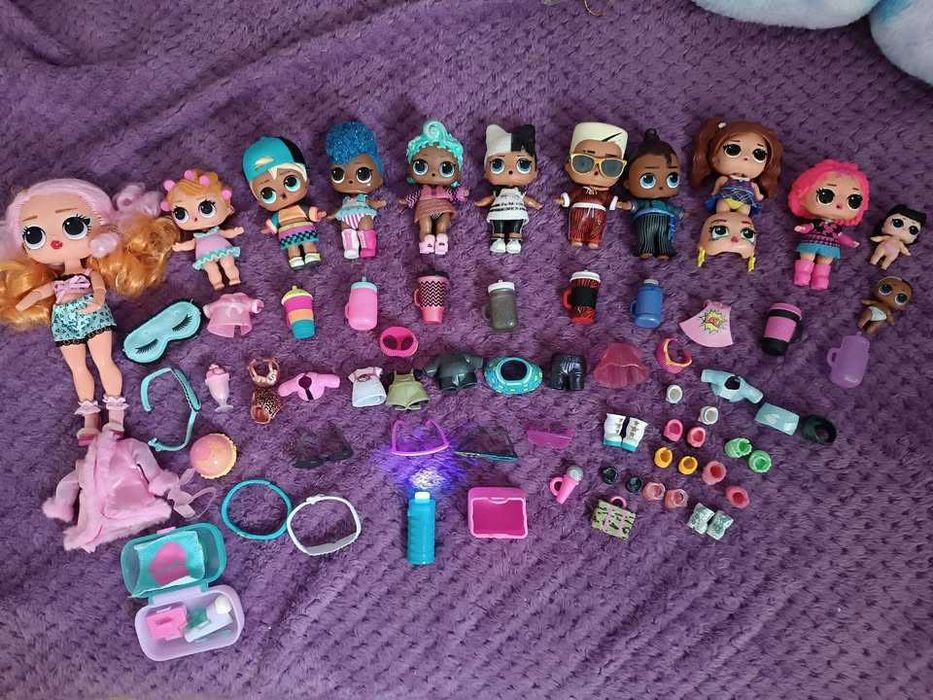 Mega zestaw laleczek LOL Surprise +album z kartami