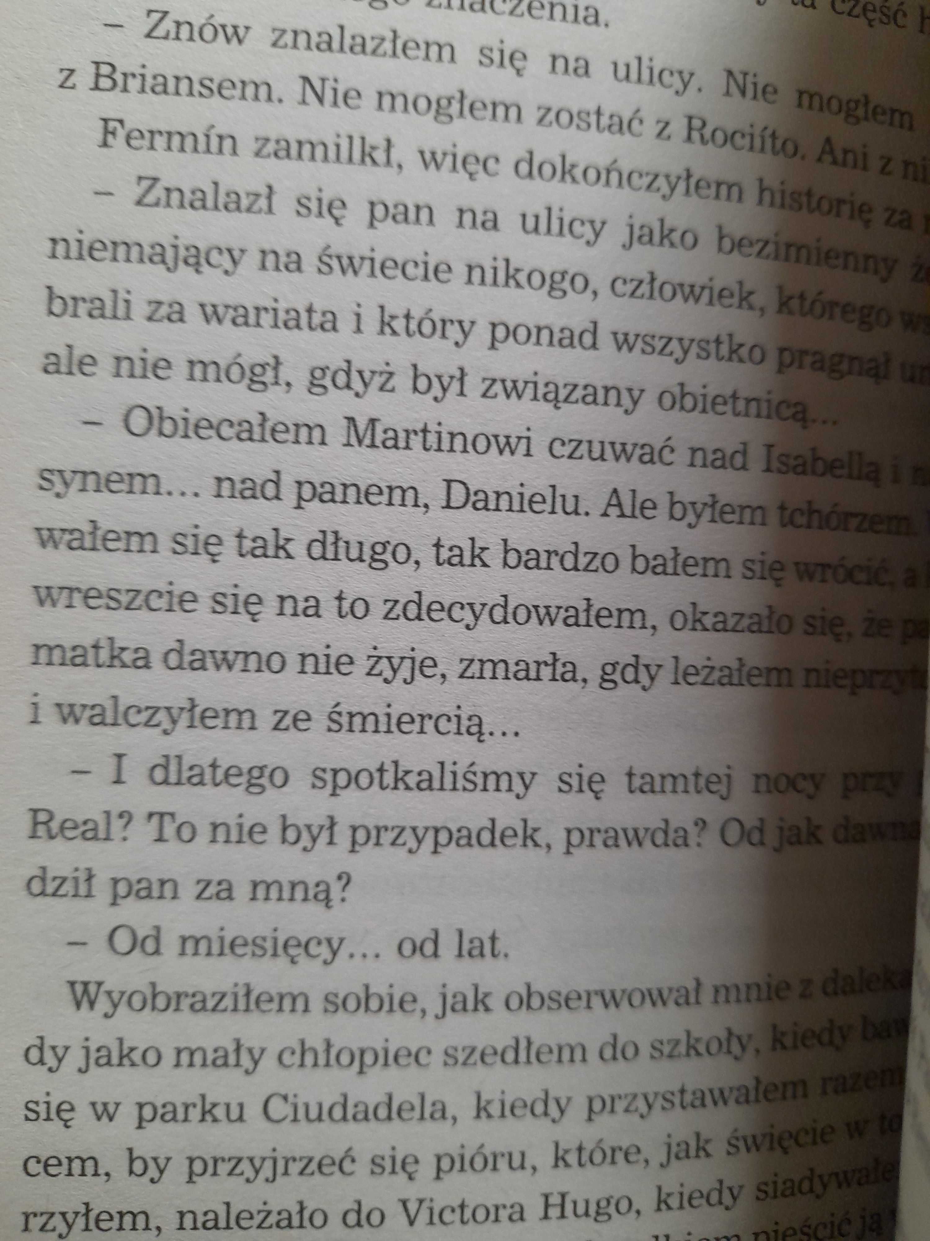 Więzień  nieba Carlos Ruiz Zafon