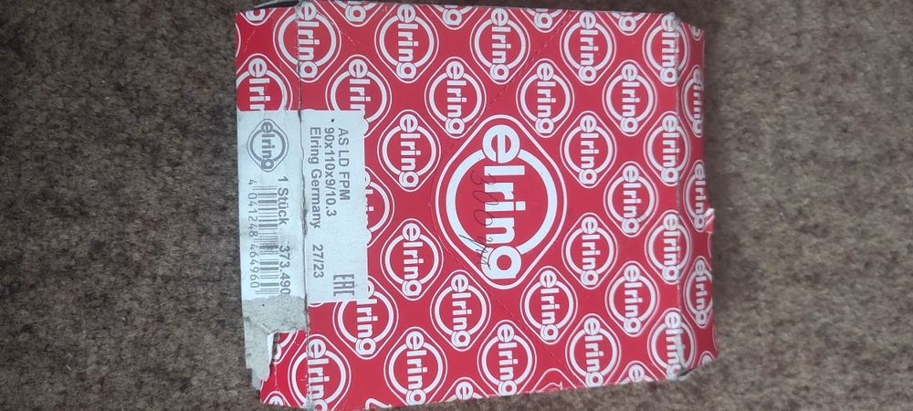 Сальник коленвала двигателя задний 373490 Elring