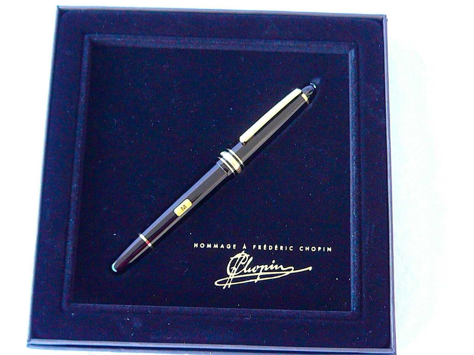 Pióro Montblanc Chopin 145 GOLD LINE Meisterstuck "M"  100% ORYGINALNE