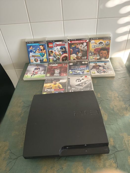 Ps3 com 1 jogo a escolha