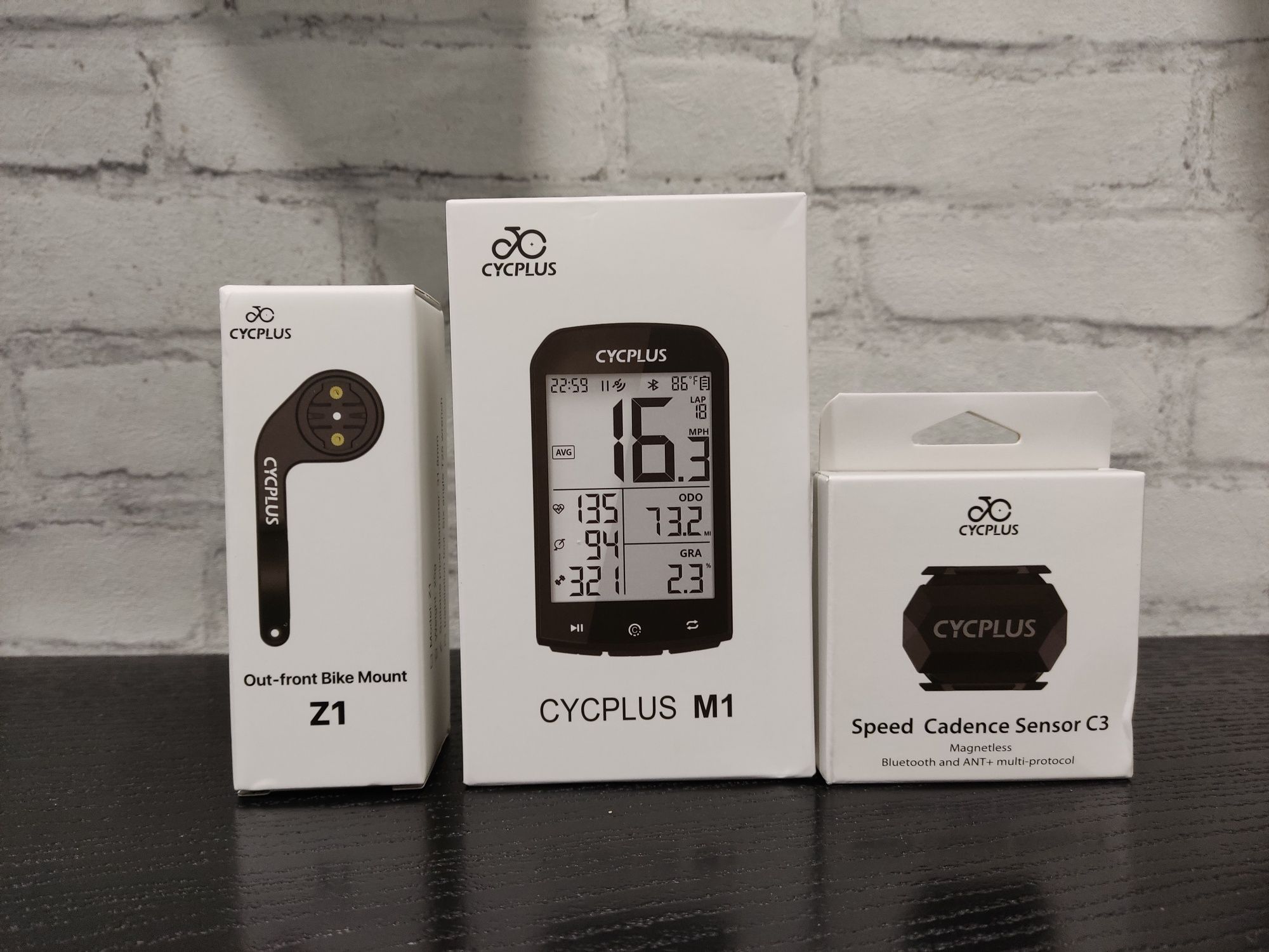 ||Novo|| conta quilómetros CYCPLUS M1 Bicicleta GPS