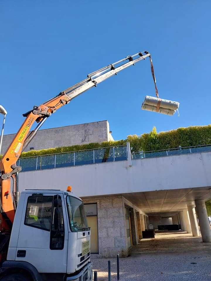 Camião Grua, Terraplanagem e demolições SINTRA/LISBOA/MAFRA