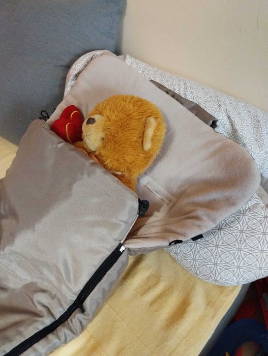 Śpiworek idealny na chłodne i wietrzne dni