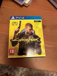 Cyberpunk 2077 + gadżety PS4 PS5