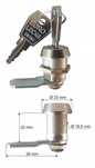 Zamek do szafek ubraniowych BHP EURO-LOCK B671 x10sztuk
