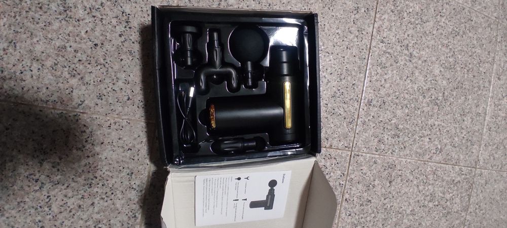 Pistola de massagem