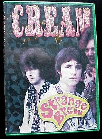 Cream Strange Brew - Eryk Clapton, Jack Bruce, Ginger Baker DVD+gratis