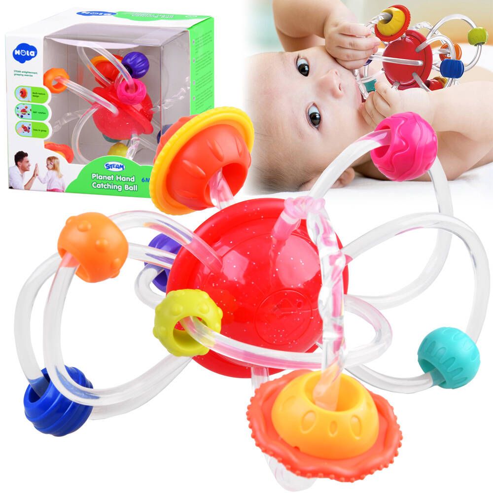 Gryzak 2W1 Sensoryczna Zabawka Planety  Za4541