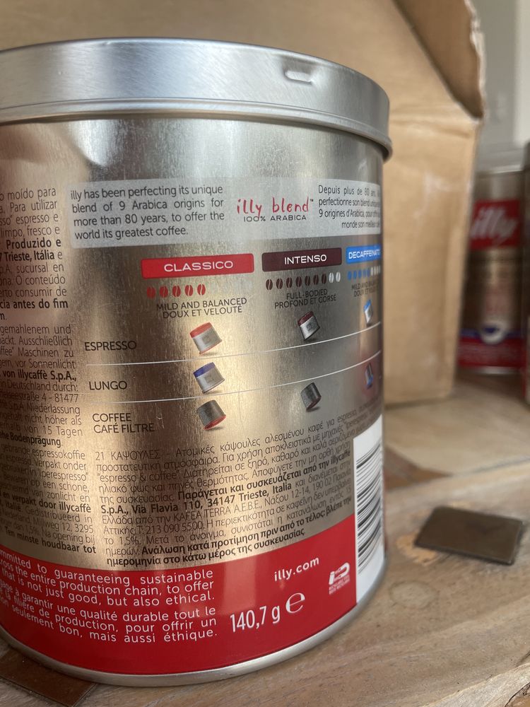 Kapsułki illy Iperespresso Classico - 8 x 21 szt.