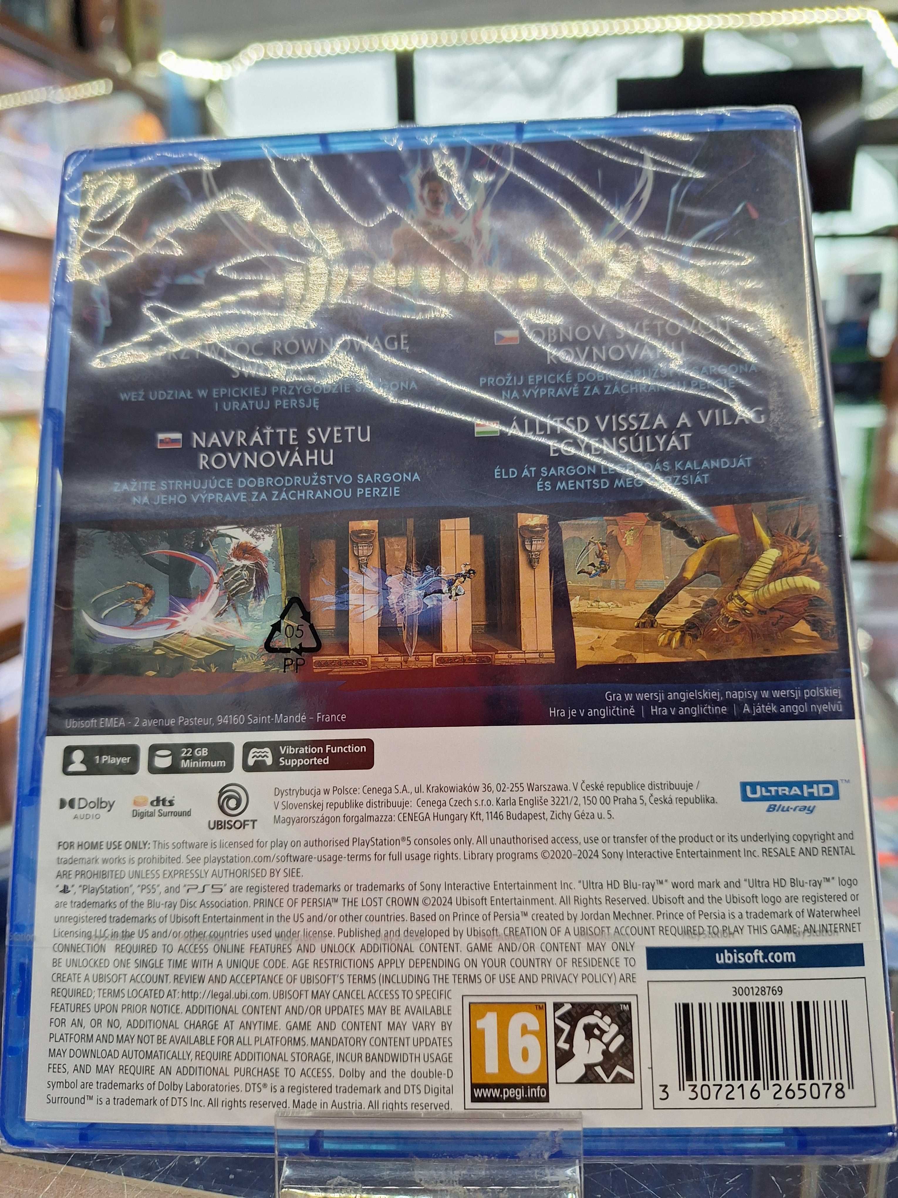 Prince of Persia The Lost Crown PS5, NOWY, CentrumGrania