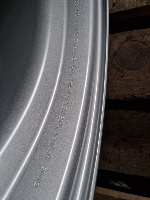 Nowa felga 11,75X22,5 ET135 Przód Heyez Lemmerz Made in Germany