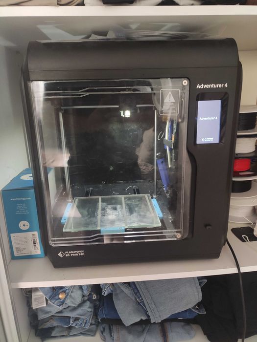 Drukarka 3D Flashforge Adventurer 4 upgrade szklany stół