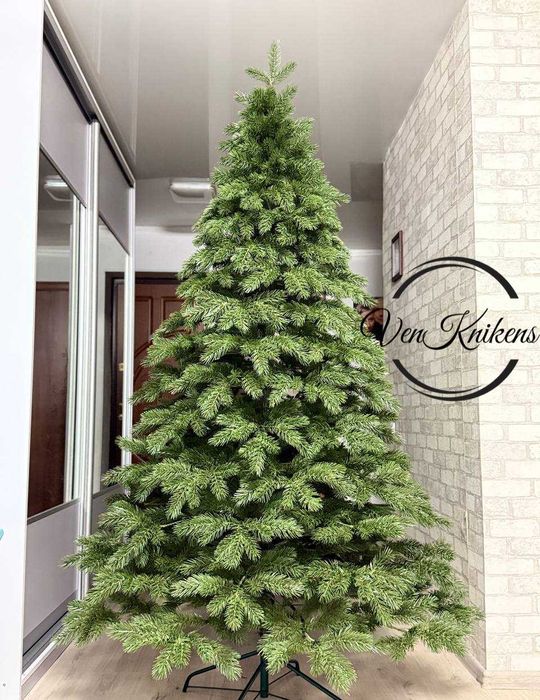 Ялинка штучна лита ДЕ ЛЮКС, Елка искусственная 1,8 м.