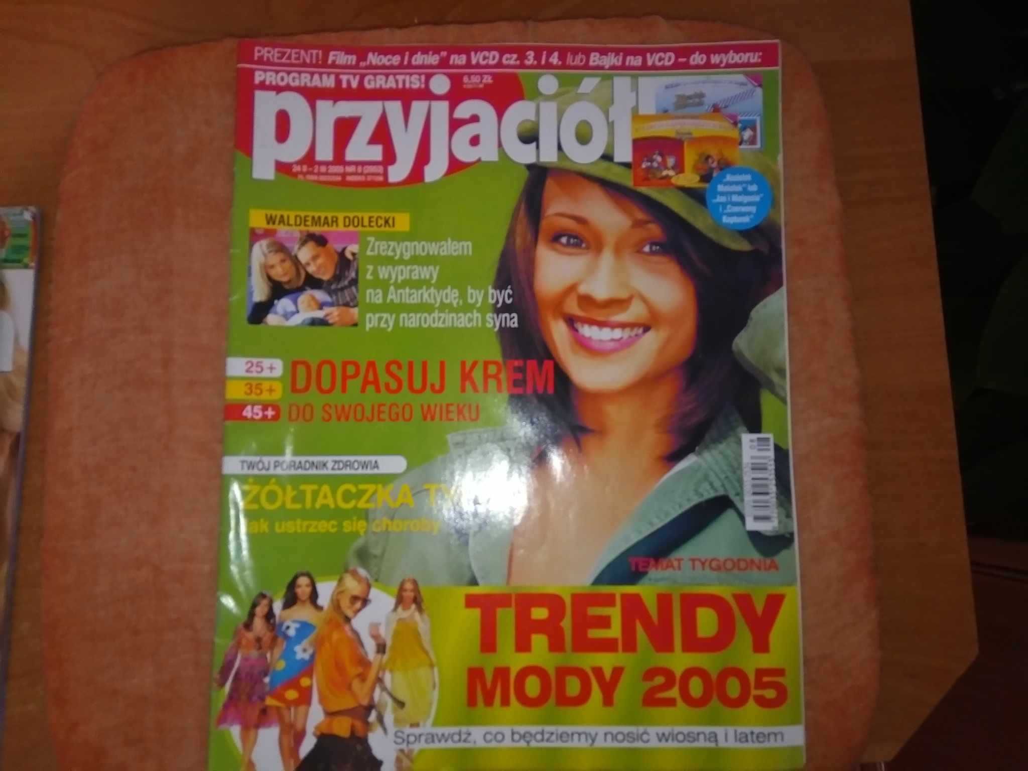 Tygodnik Gazeta Przyjaciółka nr 8 luty marzec 2005 dobry stan (2953)