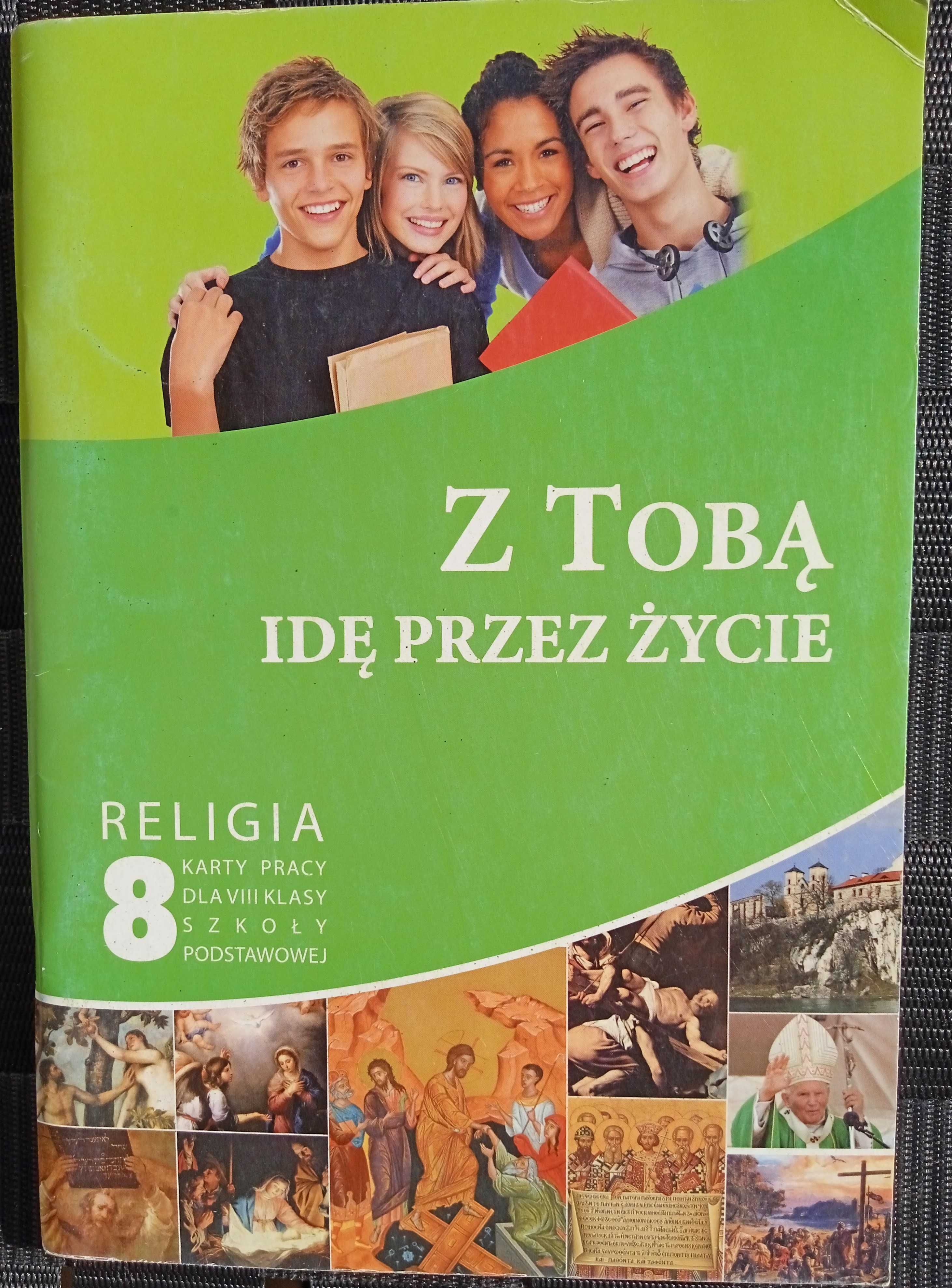 Z Tobą idę przez życie, Religia 8 karty pracy