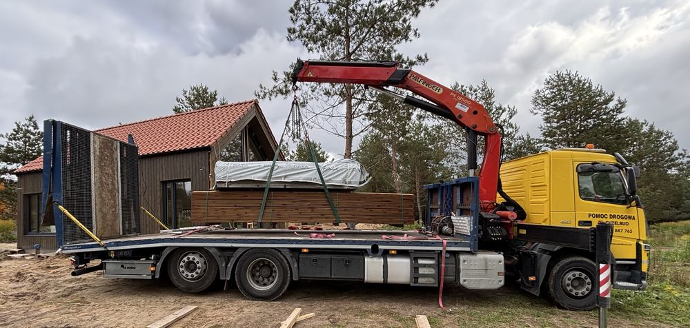 Usługi HDS - transport maszyn, towarów, pomoc drogowa(północna Polska
