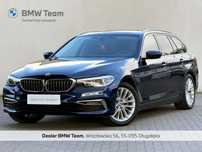 BMW Seria 5 520d xDrive Luxury Line Head Up Dostęp Komfortowy Panorama VAT23