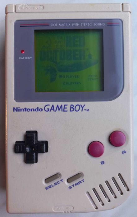 Hunt Red October prezent Nintendo Gameboy Game Boy