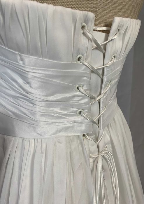 Nowa suknia ślubna Empire 38 M Klasyczna Okazja ciążowa prosta boho