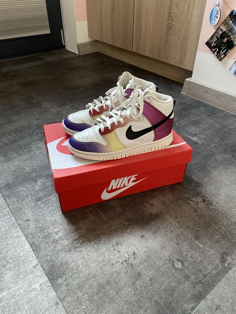 Buty nike dunk high multicolor rozmiar 40