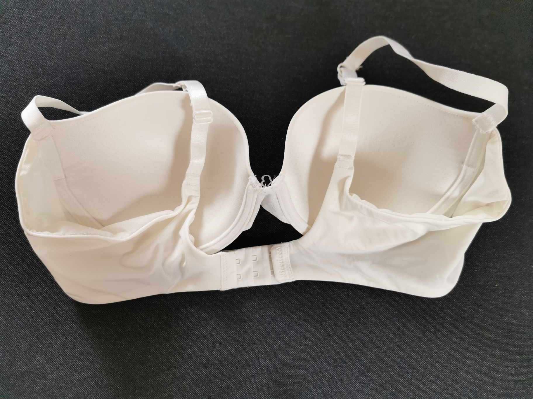 Nowy stanik ecru biały kremowy biustonosz 85A.Beedees. TK Maxx