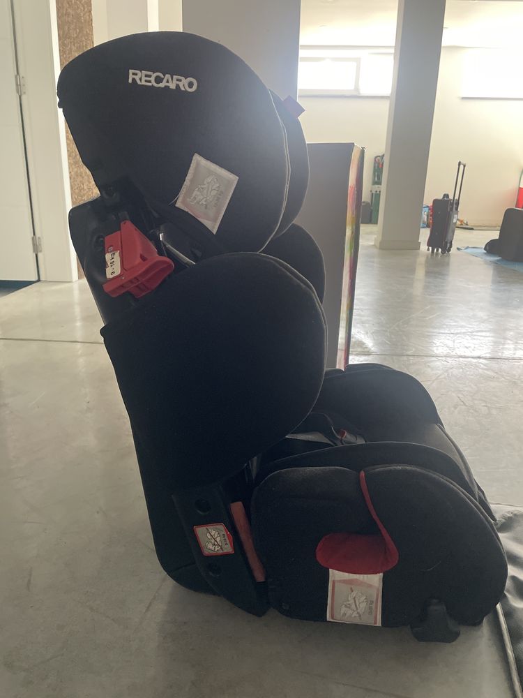 Cadeira de automovel para crianca marca Recaro