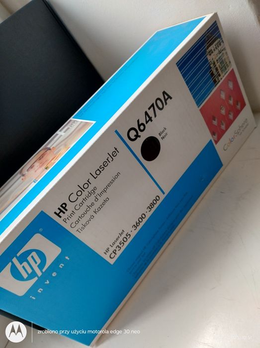 Toner HP Q6470A czarny