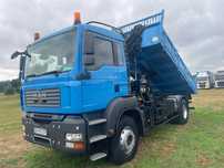 MAN TGA 18.320  Wywrotka+HDS