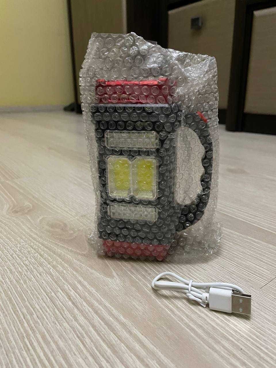 Функціональний ліхтар з usb-зарядкою і сонячною батареєю. +Подарунок!