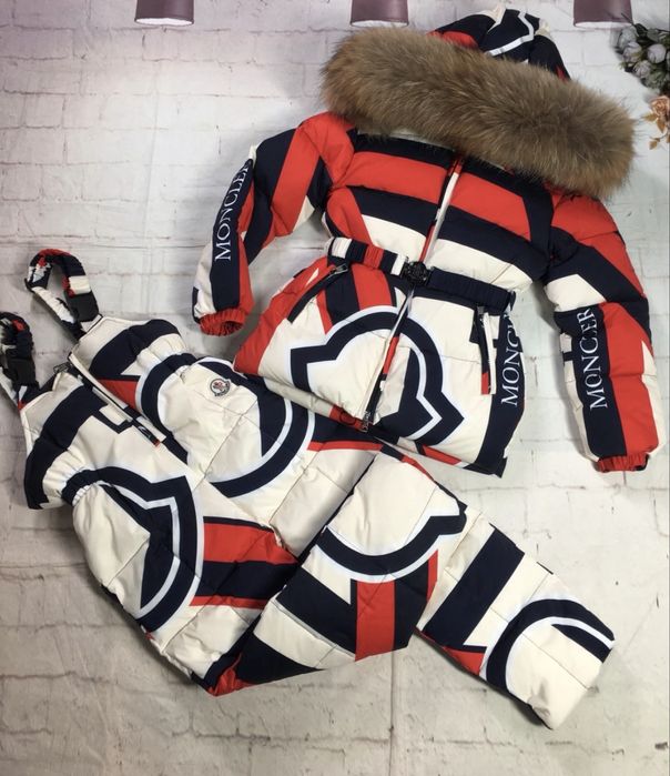 Дитячий зимовий комбінезон  Монклер 80-140