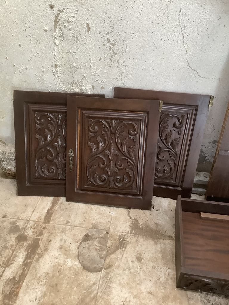 Portas madeira maciça levantar terrugem